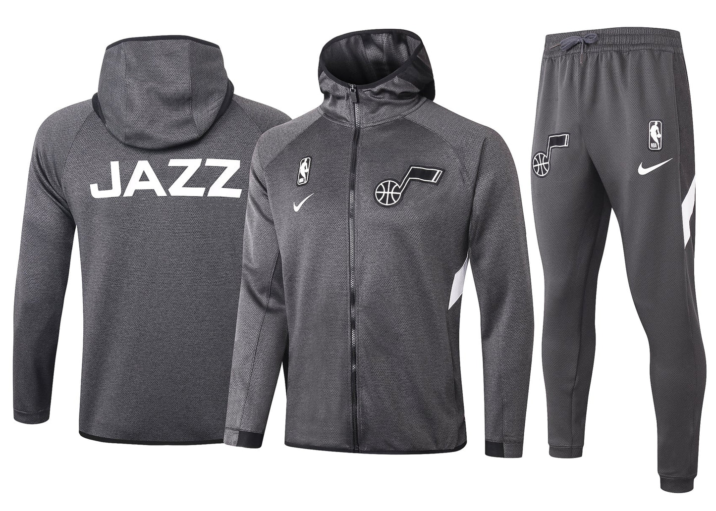 Utah Jazz NBA Therma Flex Black Training Tracksuit
