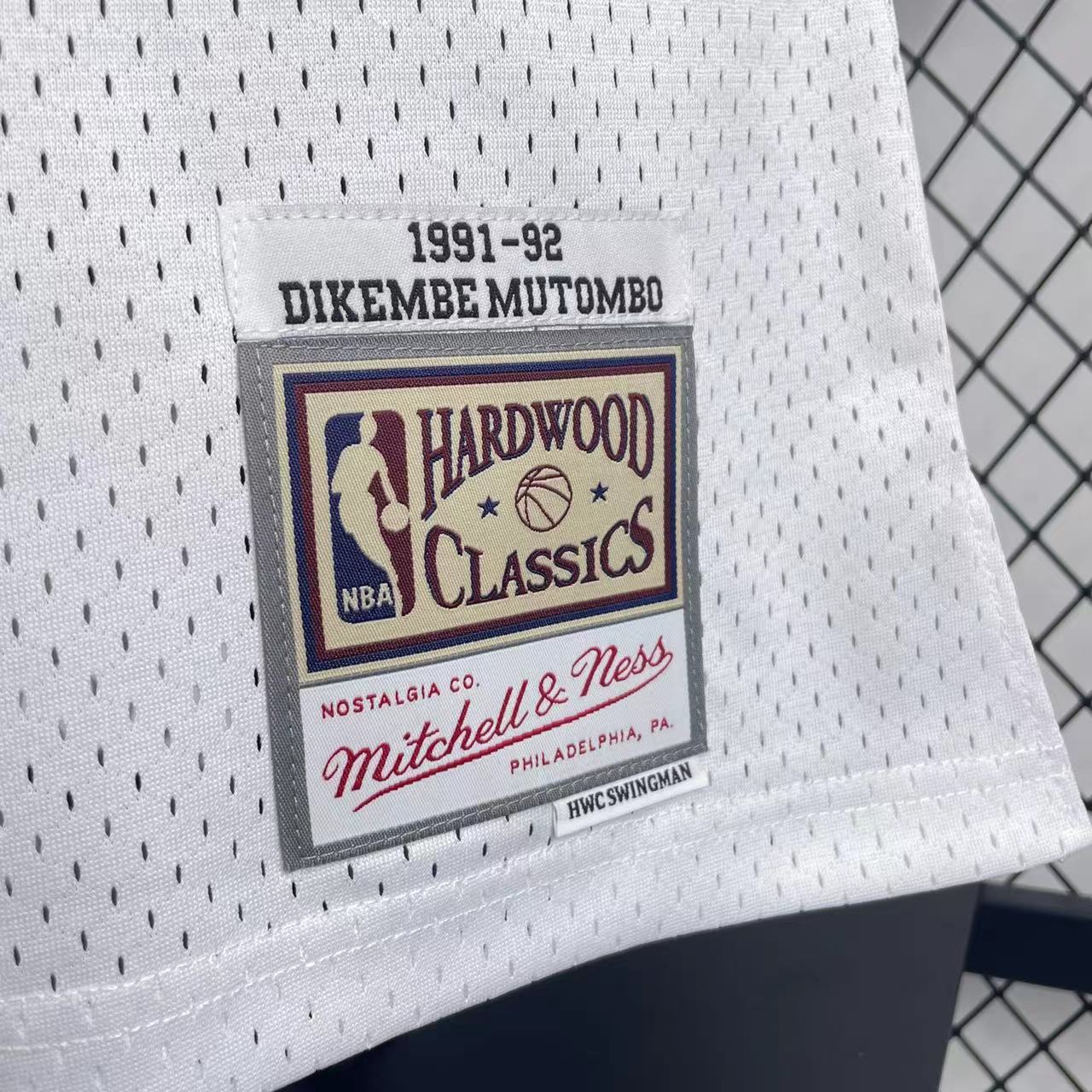 Swingman Denver Nuggets Mitchell & Ness Hardwood Classics 1991/92 Jersey