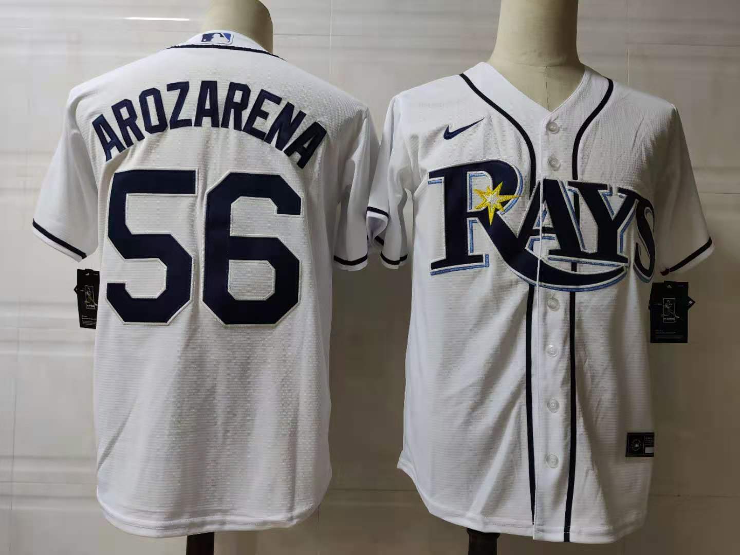 Tampa Bay Rays White Jersey
