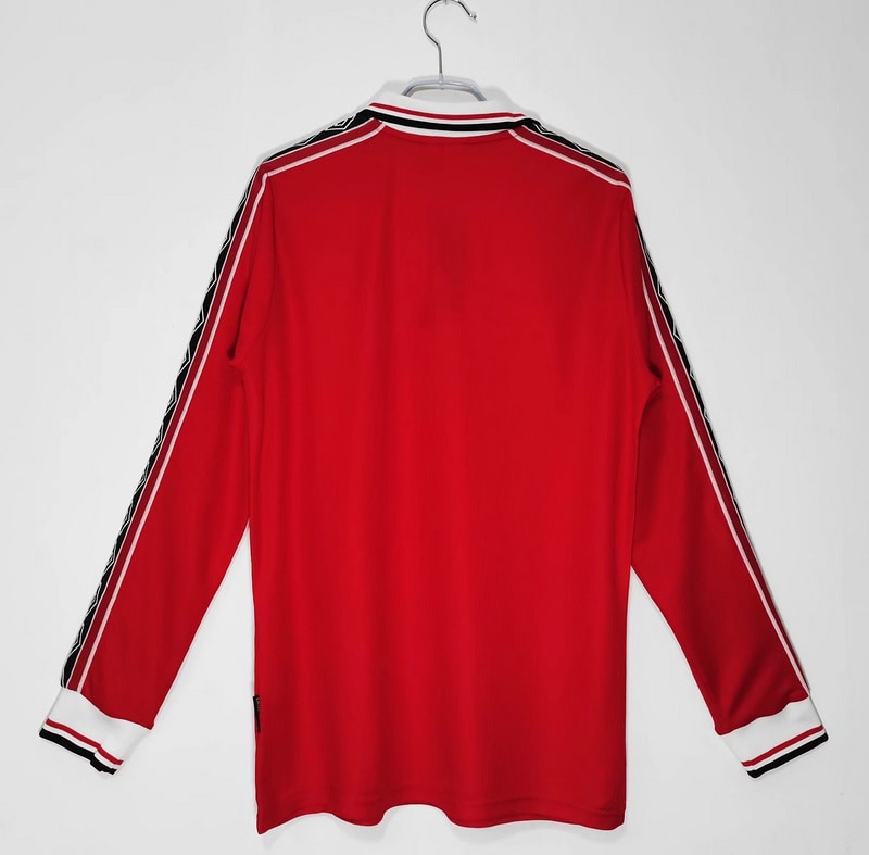 Manchester United 98/99 Home Retro Long Sleeve Shirt