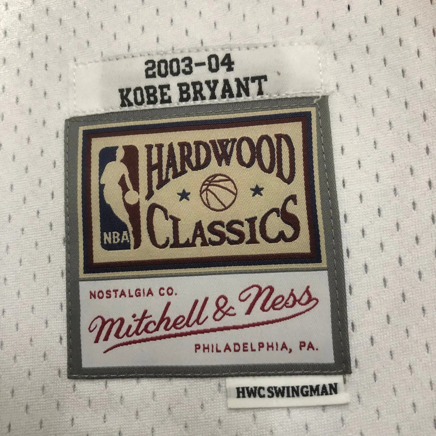 Swingman Los Angeles Lakers Mitchell & Ness Hardwood Classics 2003/04 Jersey