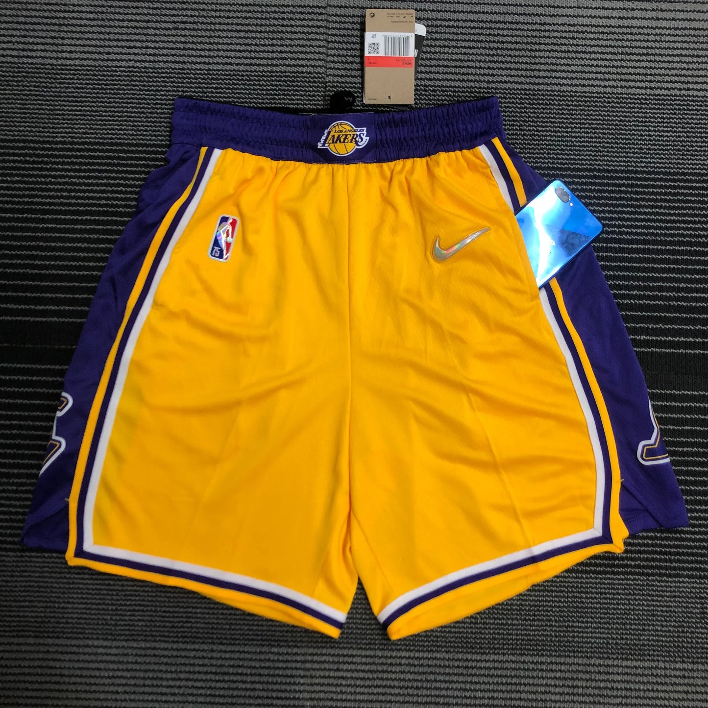 Los Angeles Lakers Icon Edition Diamond 75th Shorts