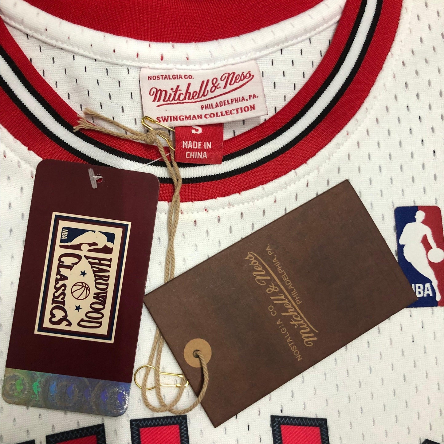 Swingman Chicago Bulls Mitchell & Ness Hardwood Classics 1997/98 White Jersey
