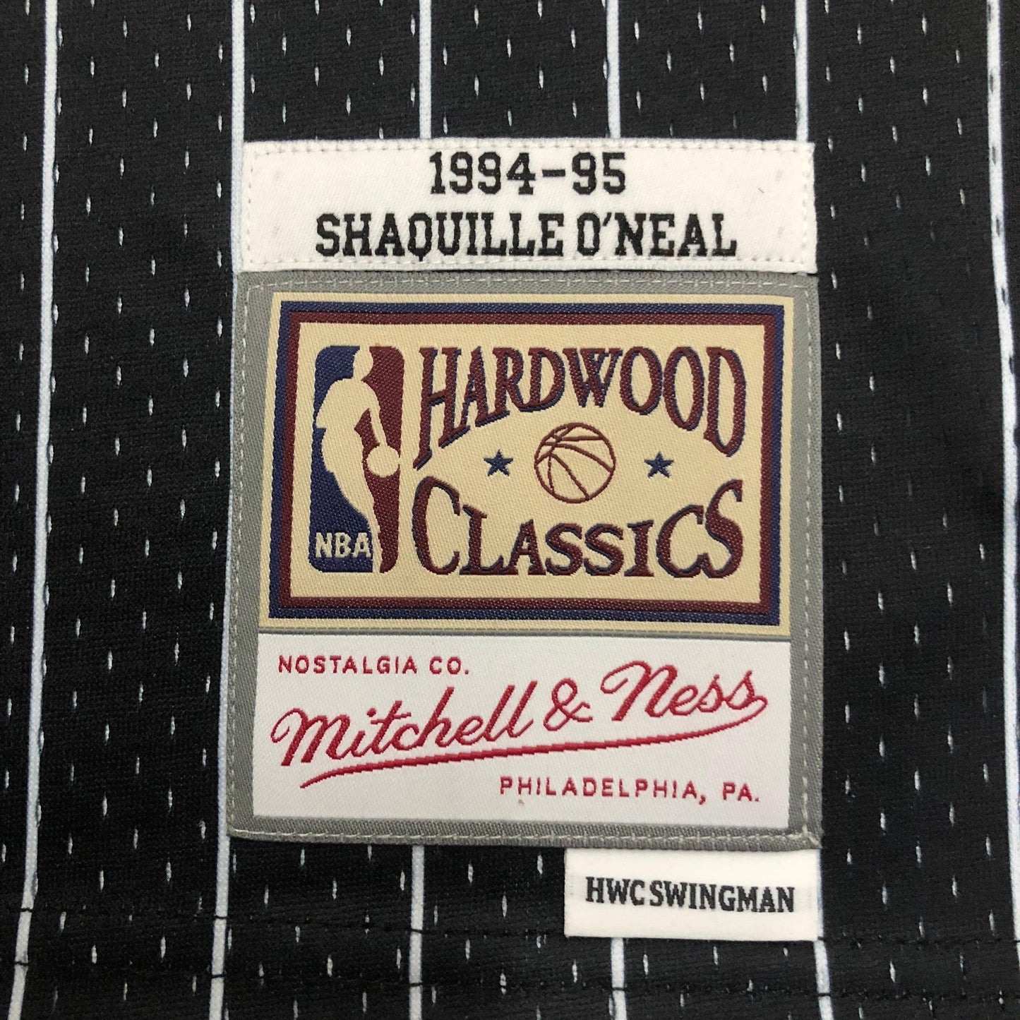Swingman Orlando Magic Mitchell & Ness Hardwood Classics 1994/95 Black Jersey