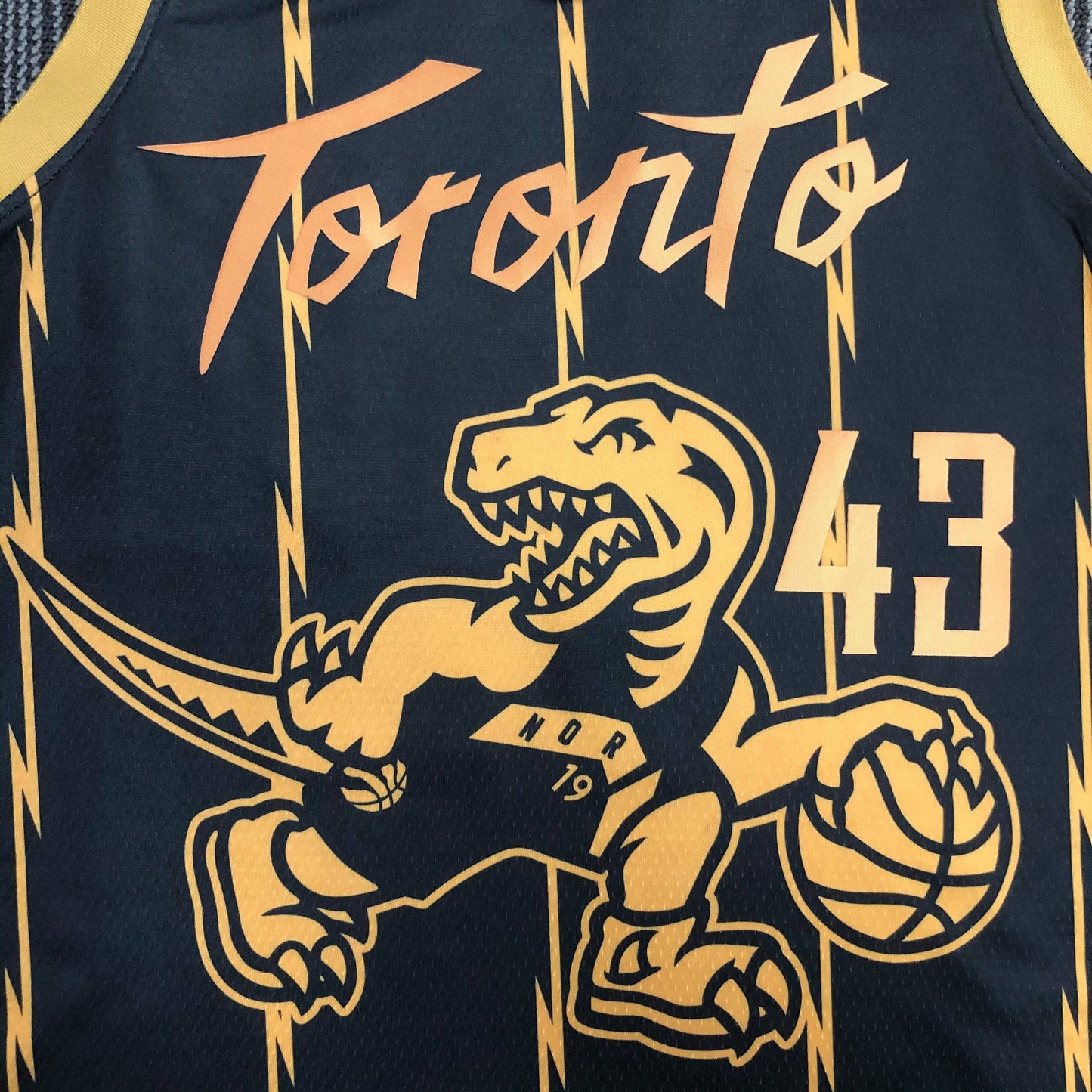 Toronto Raptors City Edition Diamante 75th Jersey