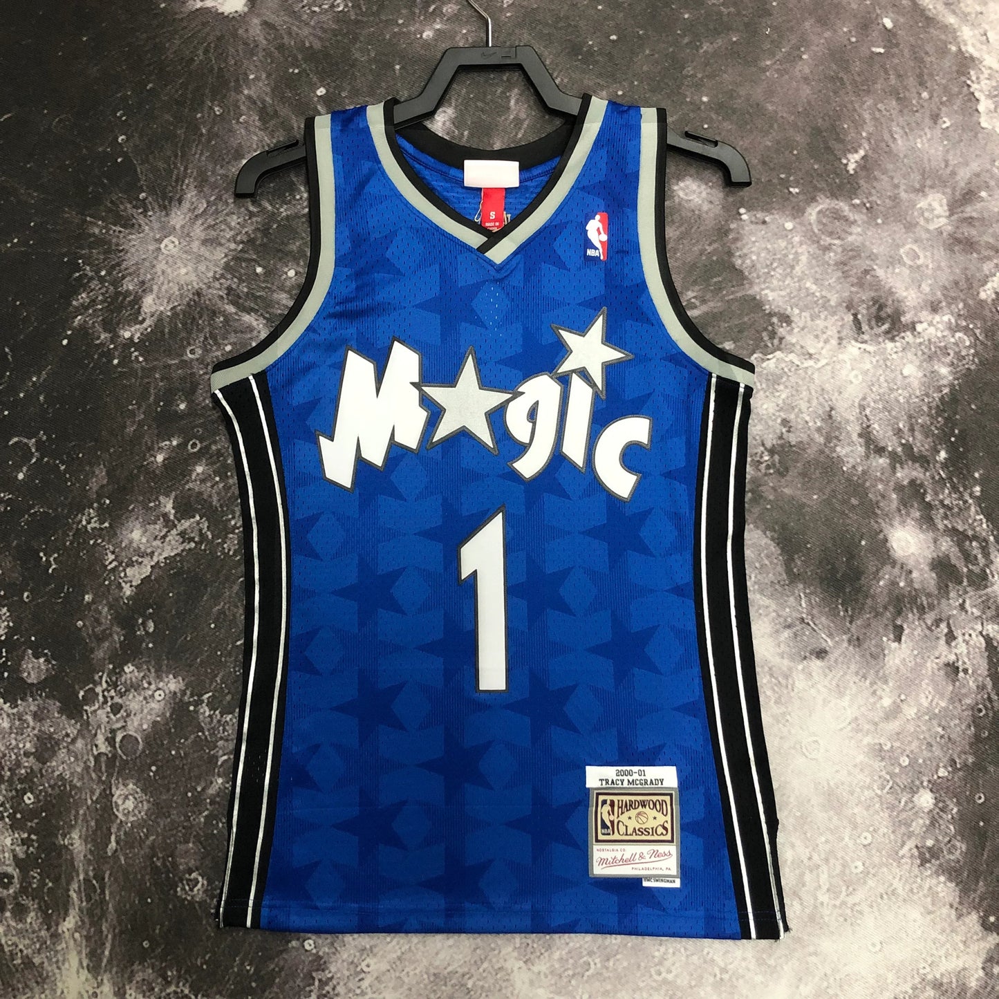 Swingman Orlando Magic Mitchell & Ness Hardwood Classics 2000/01 Blue Jersey