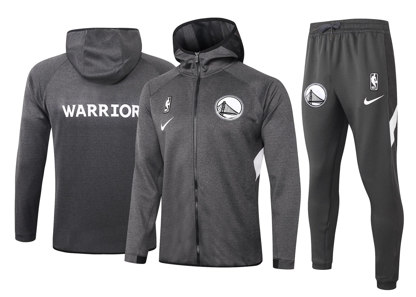 Golden State Warriors NBA Therma Flex Black Training Tracksuit