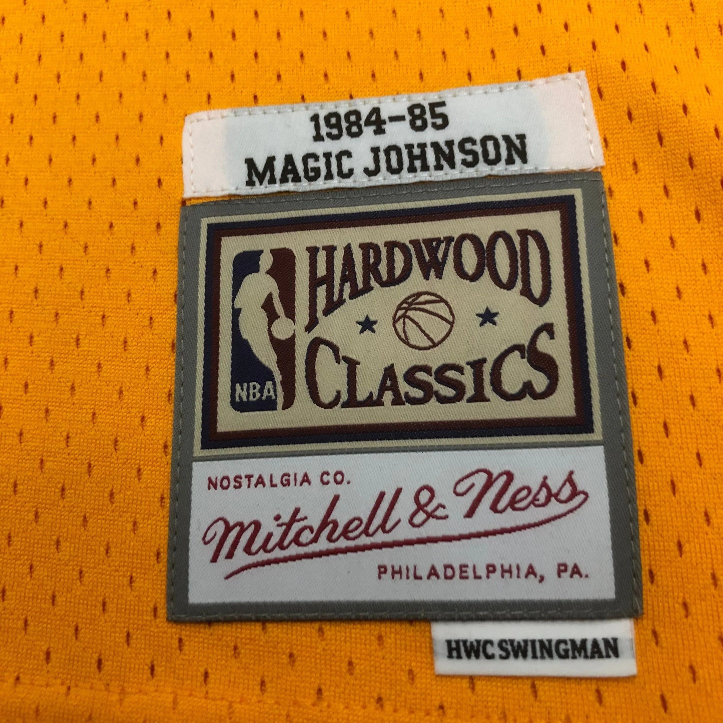 Swingman Los Angeles Lakers Mitchell & Ness Hardwood Classics 1984/85 Jersey