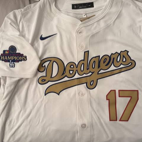 Dodgers Edition World Series 2025 Gold Jersey