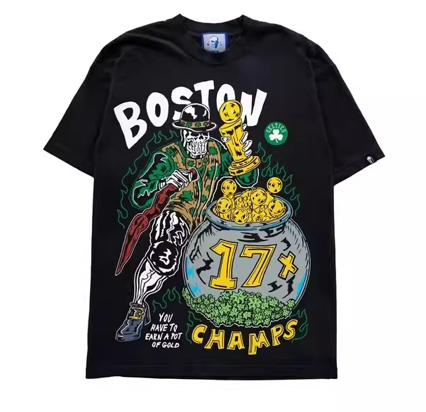 Warren Lotas NBA Boston Celtics "17 Crowns" Tee