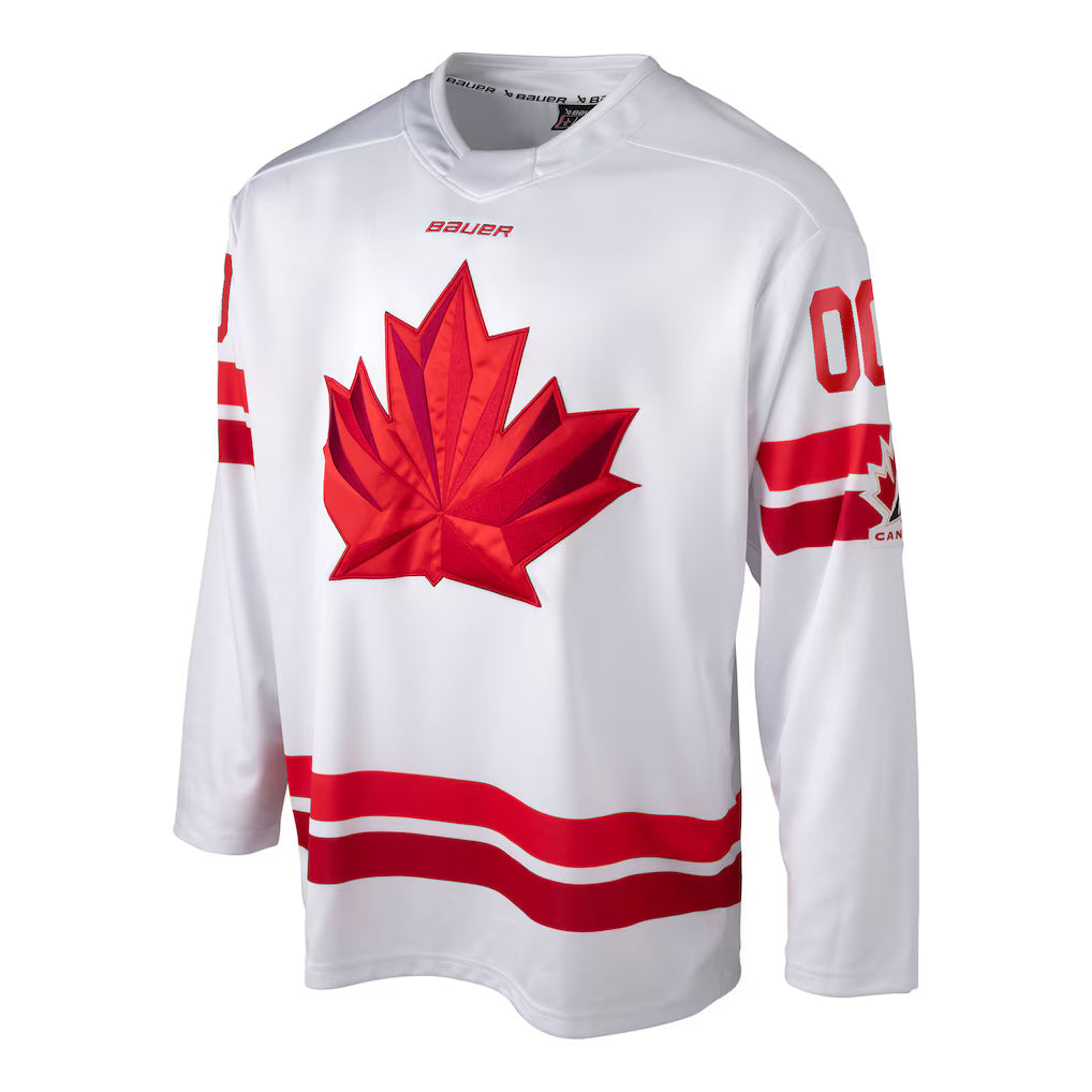 Canada Winter Olympics 2026 White Jersey