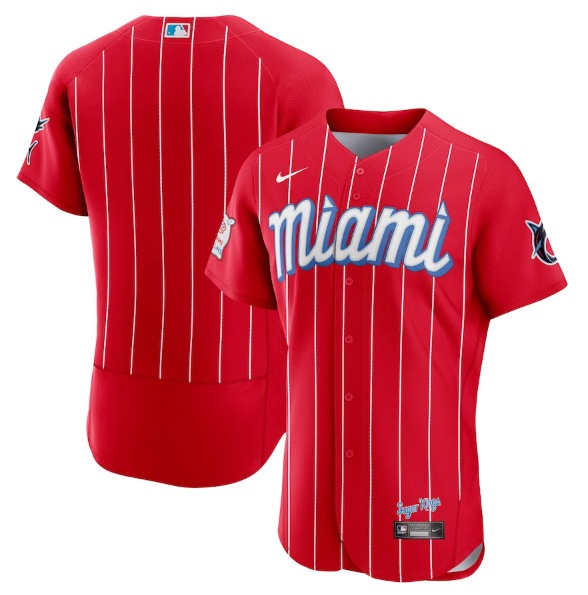 Miami Marlins City Connect Authentic Jersey