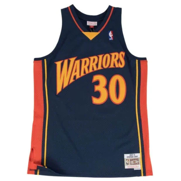 Swingman Golden State Warriors Mitchell & Ness Hardwood Classics 2009/10 Blue Jersey
