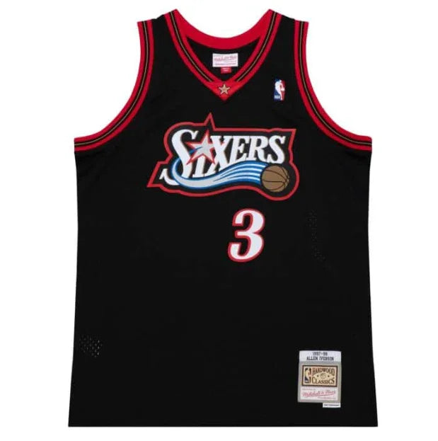 Swingman Philadelphia 76ers Mitchell & Ness Hardwood Classics 1997/98 Jersey