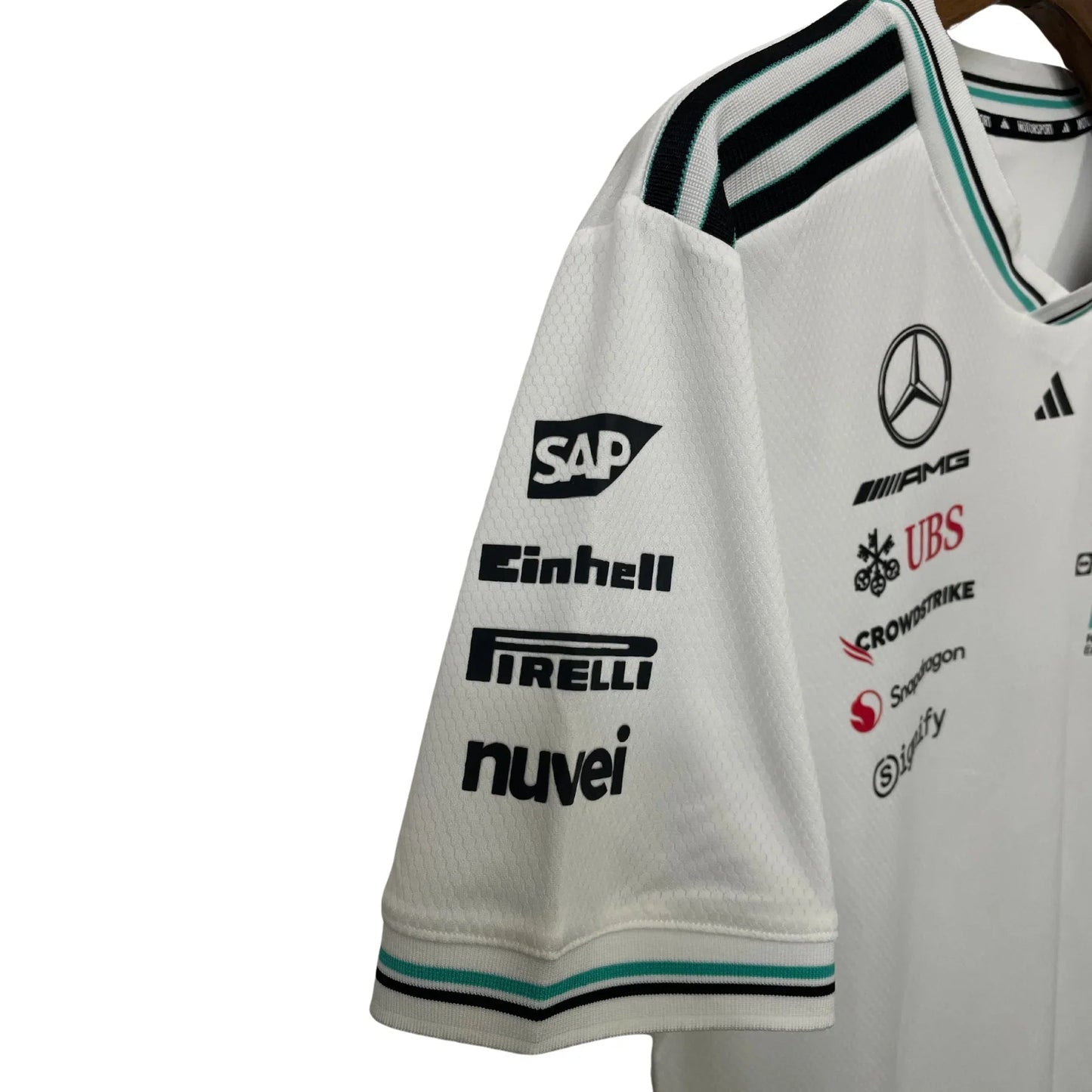 Mercedes 2025 White Jersey