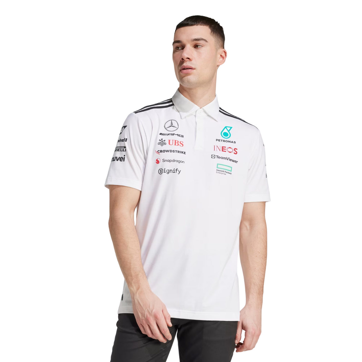 Mercedes 2025 White Polo