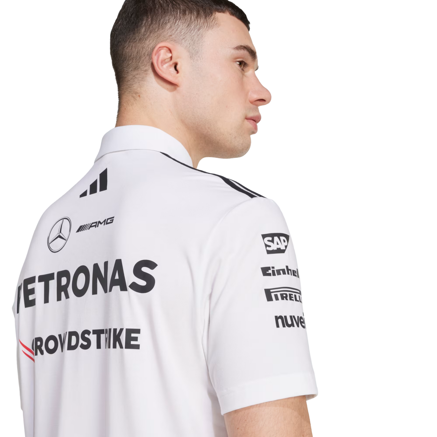 Mercedes 2025 White Polo