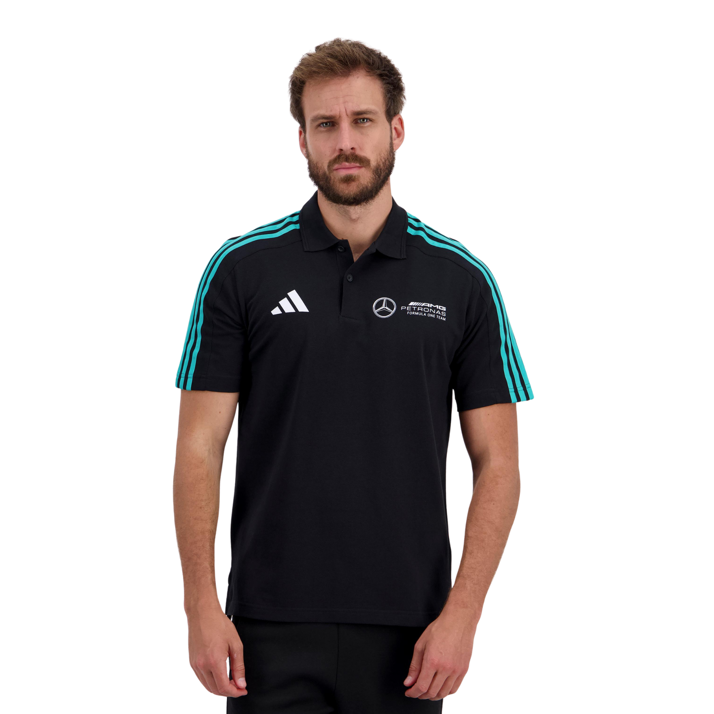 DNA Mercedes-AMG Petronas F1 Team Black Polo