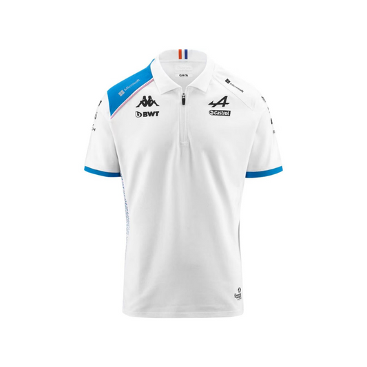 Alpine 2023 White Polo