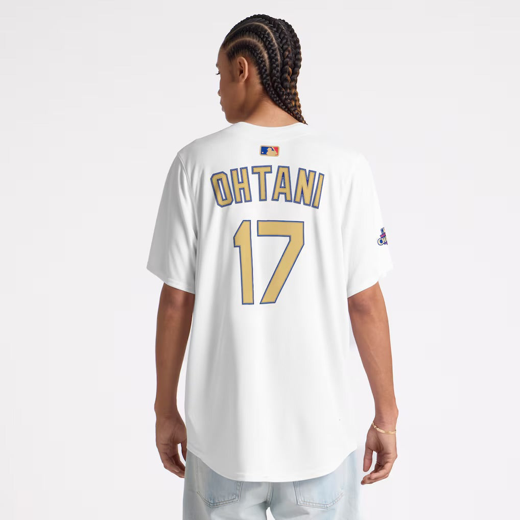 Dodgers Edition World Series 2025 Gold Jersey