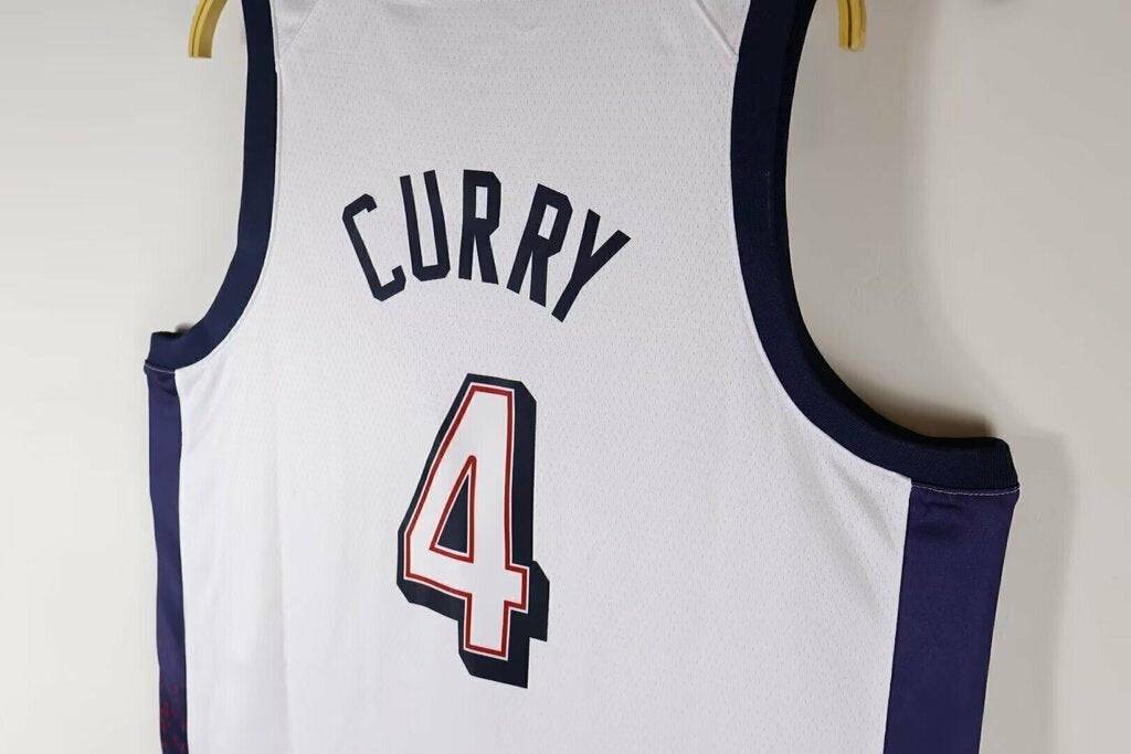 USA Team Olympics Paris 2024 Dream Team White Jersey