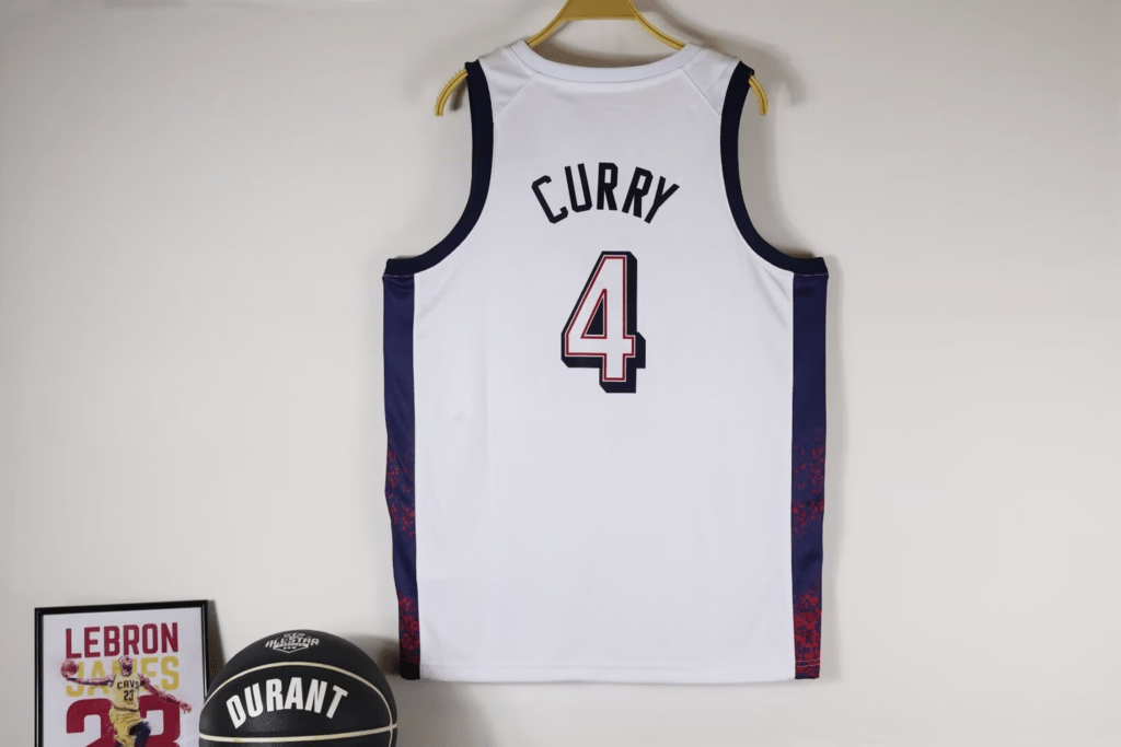 USA Team Olympics Paris 2024 Dream Team White Jersey