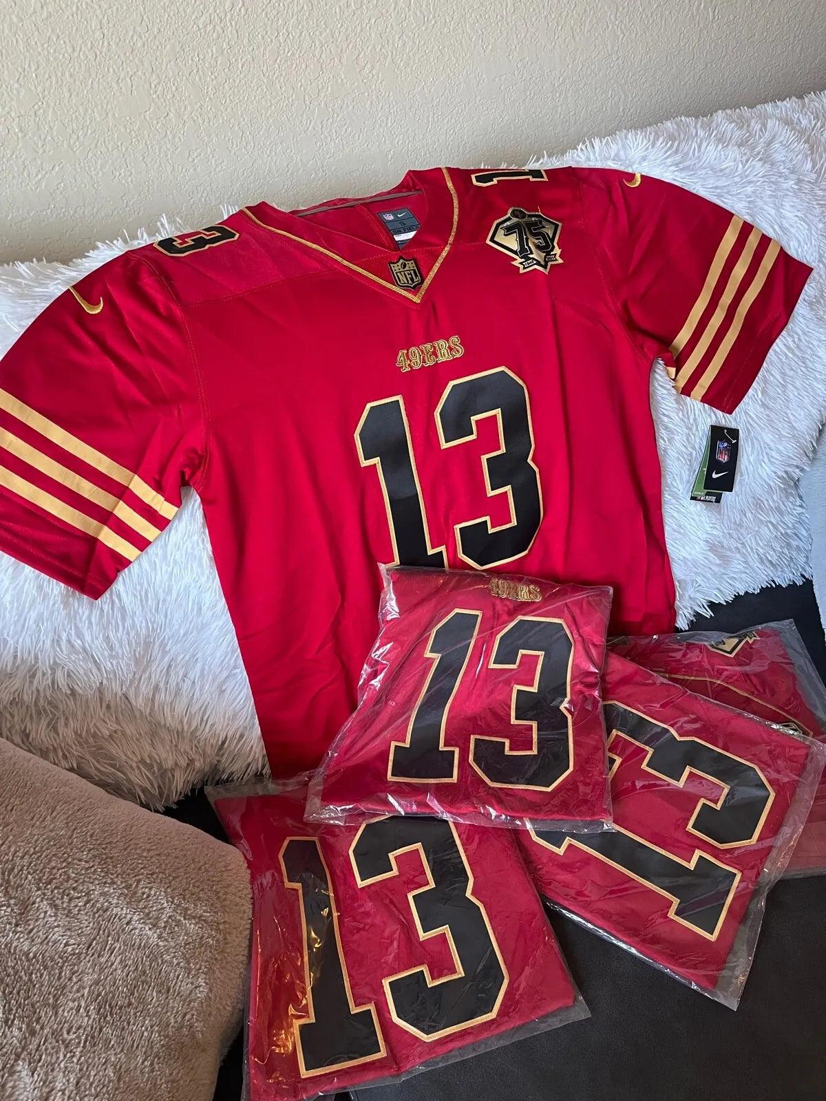 Dorada 75th Anniversary San Francisco 49ers Red Jersey