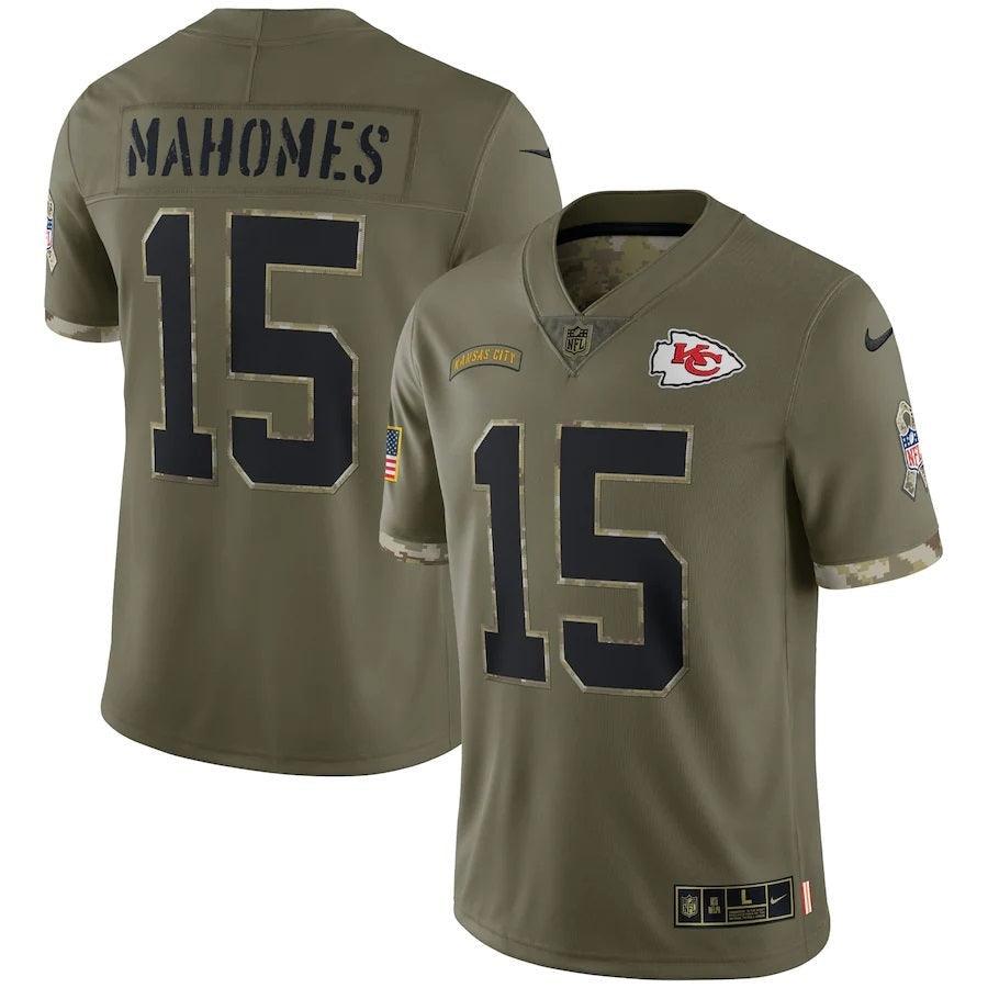 Salute to Service Kansas City Chiefs Mahomes Jersey