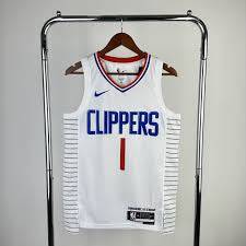 LA Clippers Nike White James Harden 1 Jersey