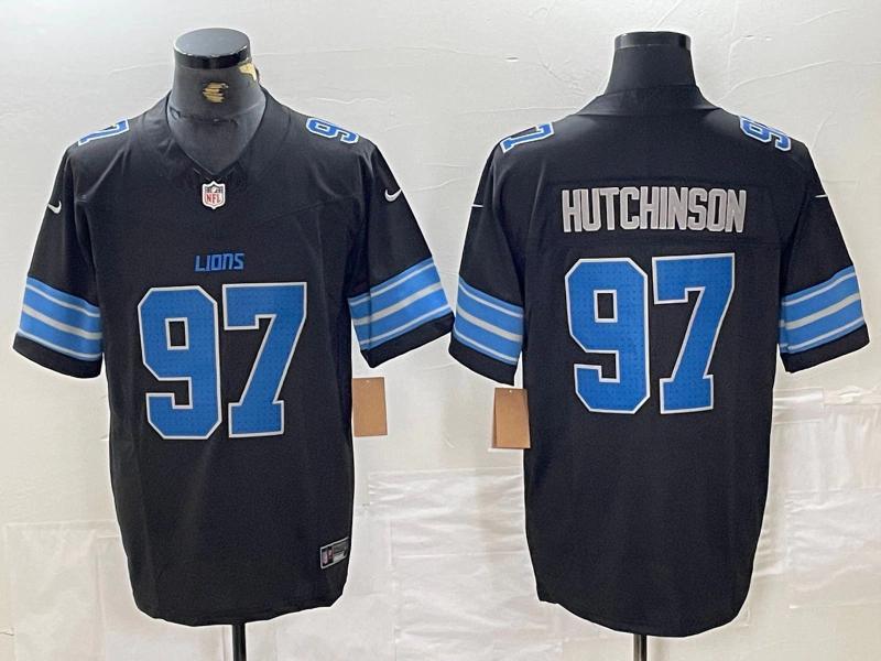 Detroit Lions Black Jersey