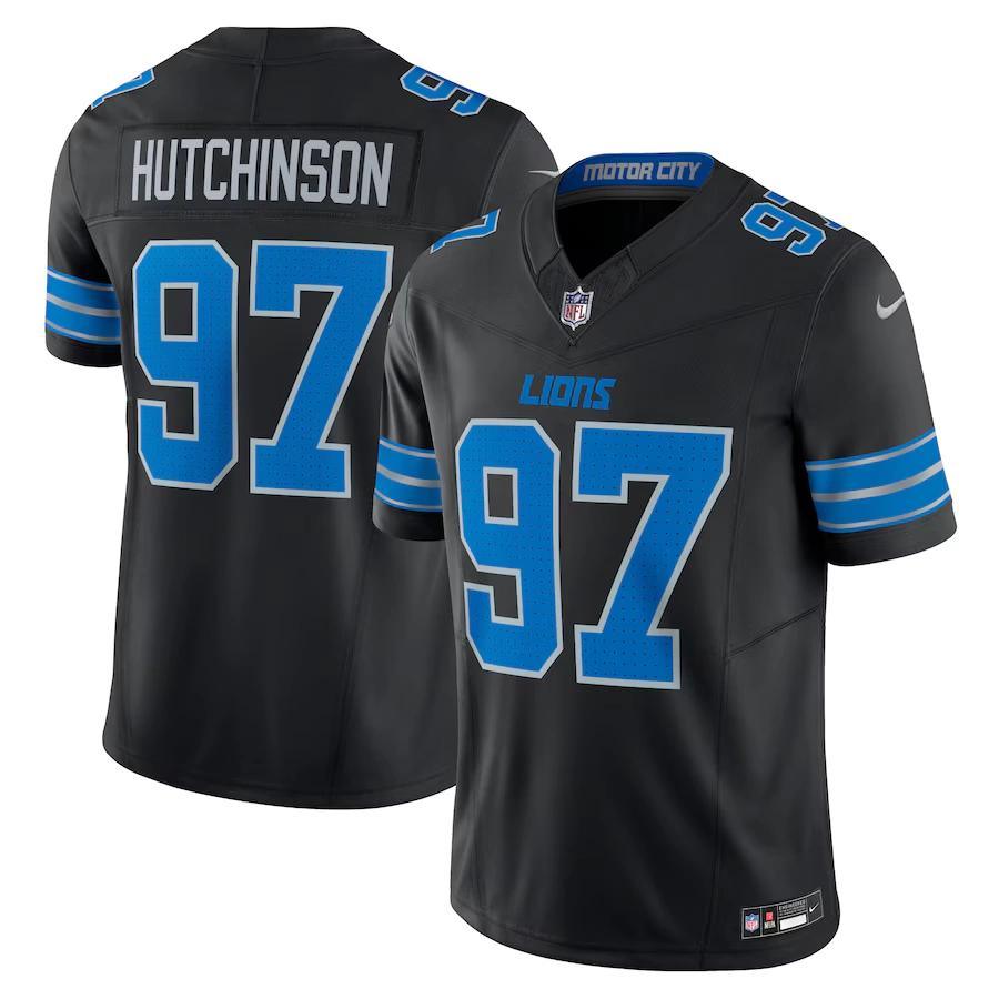 Detroit Lions Black Jersey