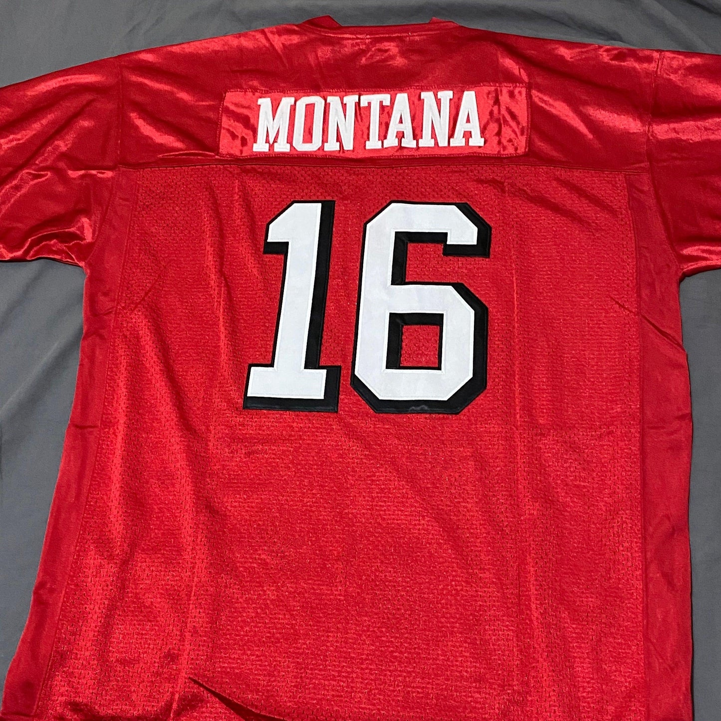 1989 San Francisco 49ers Joe Montana 16 Jersey