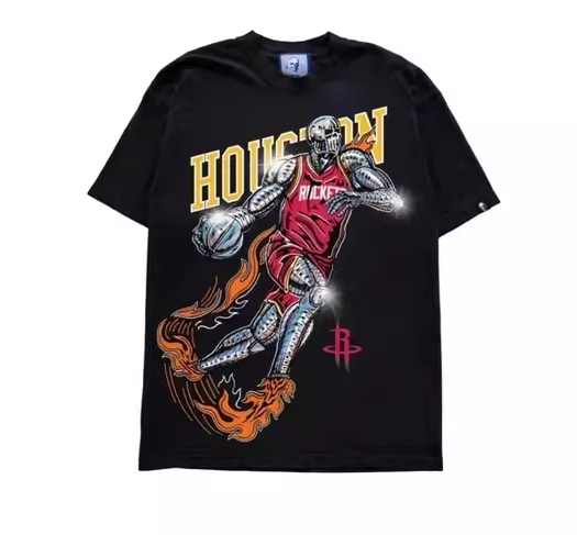 Warren Lotas NBA Houston Rockets "Rocket" Tee