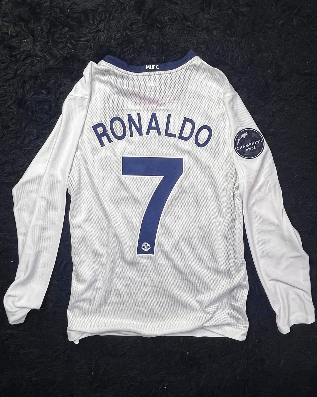 Manchester United 2008/09 Away Retro Ronaldo #7 (Patches) Shirt