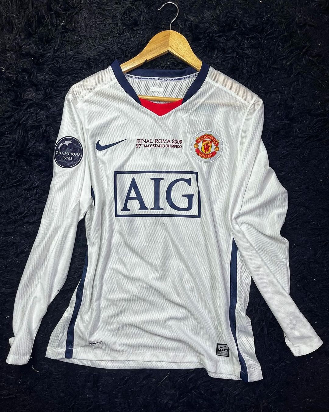 Manchester United 2008/09 Away Retro Ronaldo #7 (Patches) Shirt