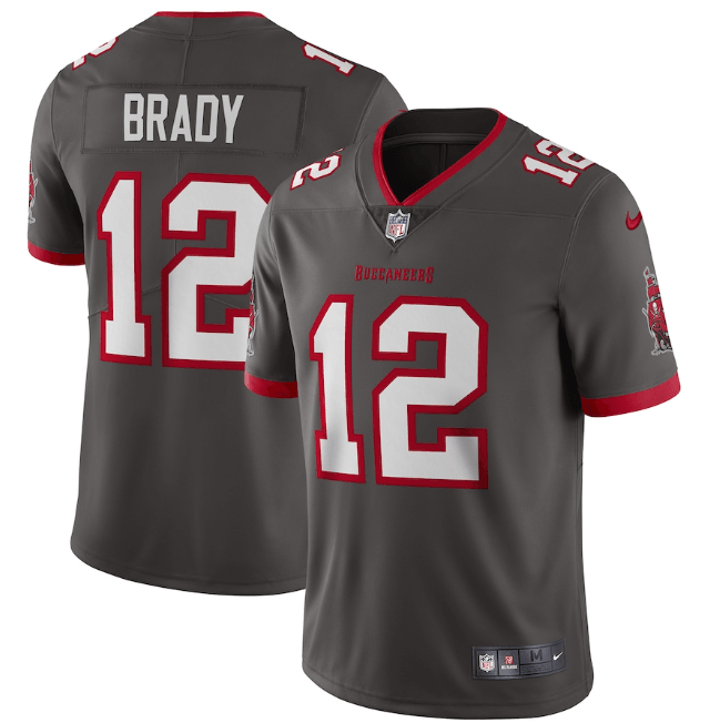 Vapor Limited Tampa Bay Buccaneers Gray Jersey