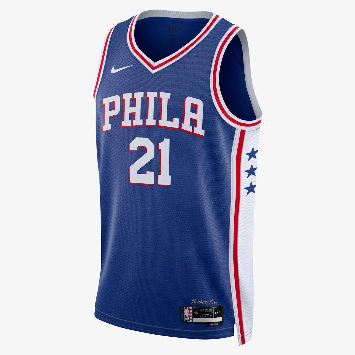 Philadelphia 76ers 23/24 Joel Embiid 21 Jersey