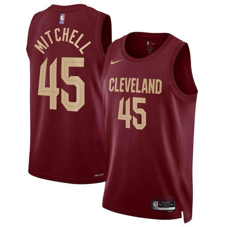 Cleveland Cavaliers Icon Edition Donovan Mitchell Jersey