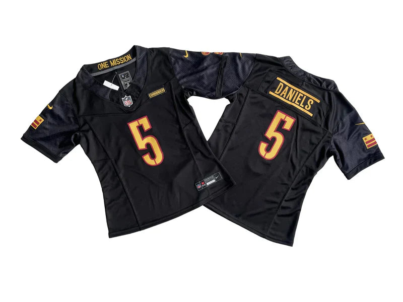 Washington Commanders Women's Black Jersey