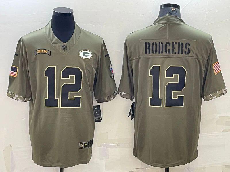 Salute to Service 2021 Green Bay Packers Jersey