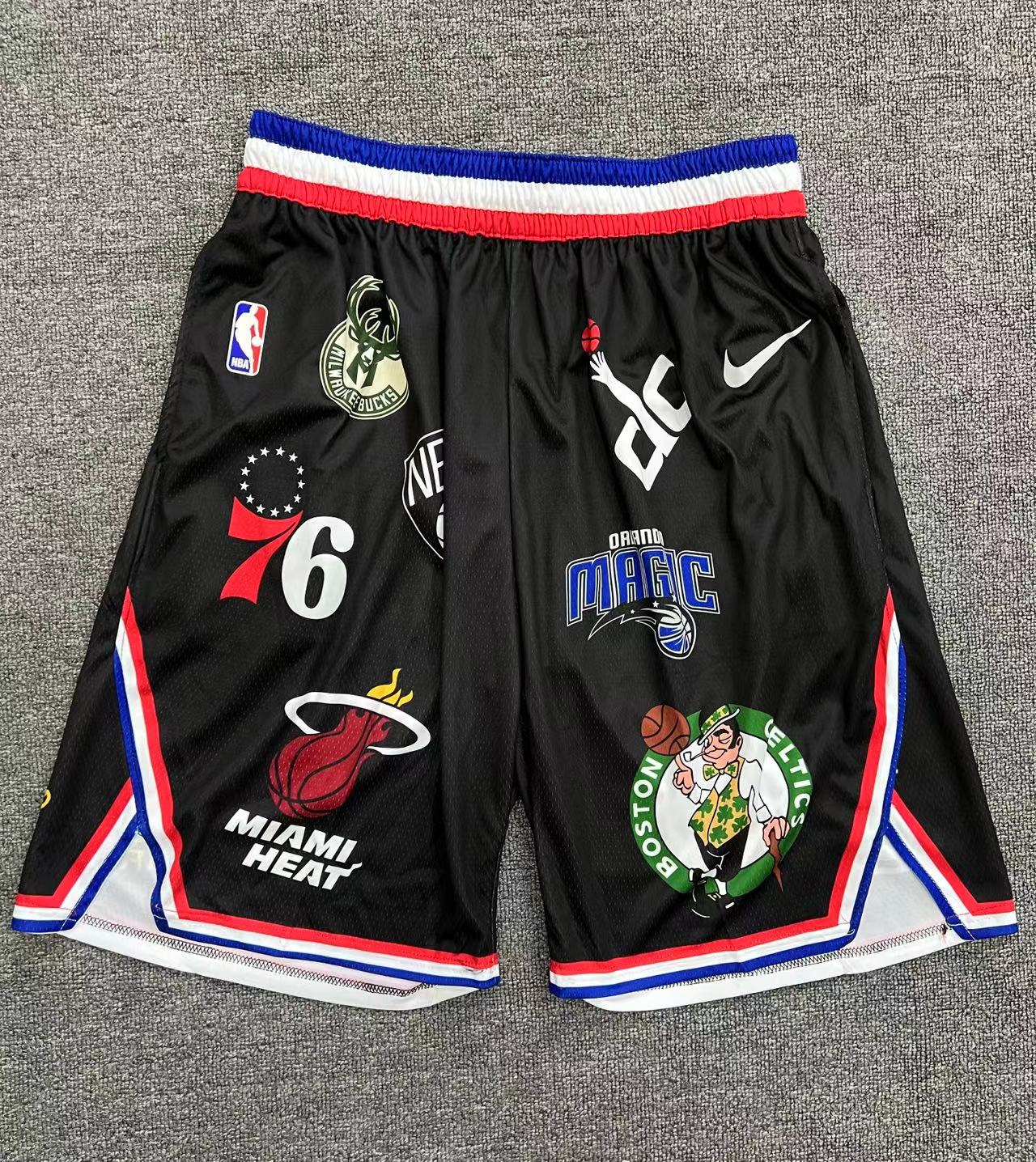 Supreme x NBA Black Shorts