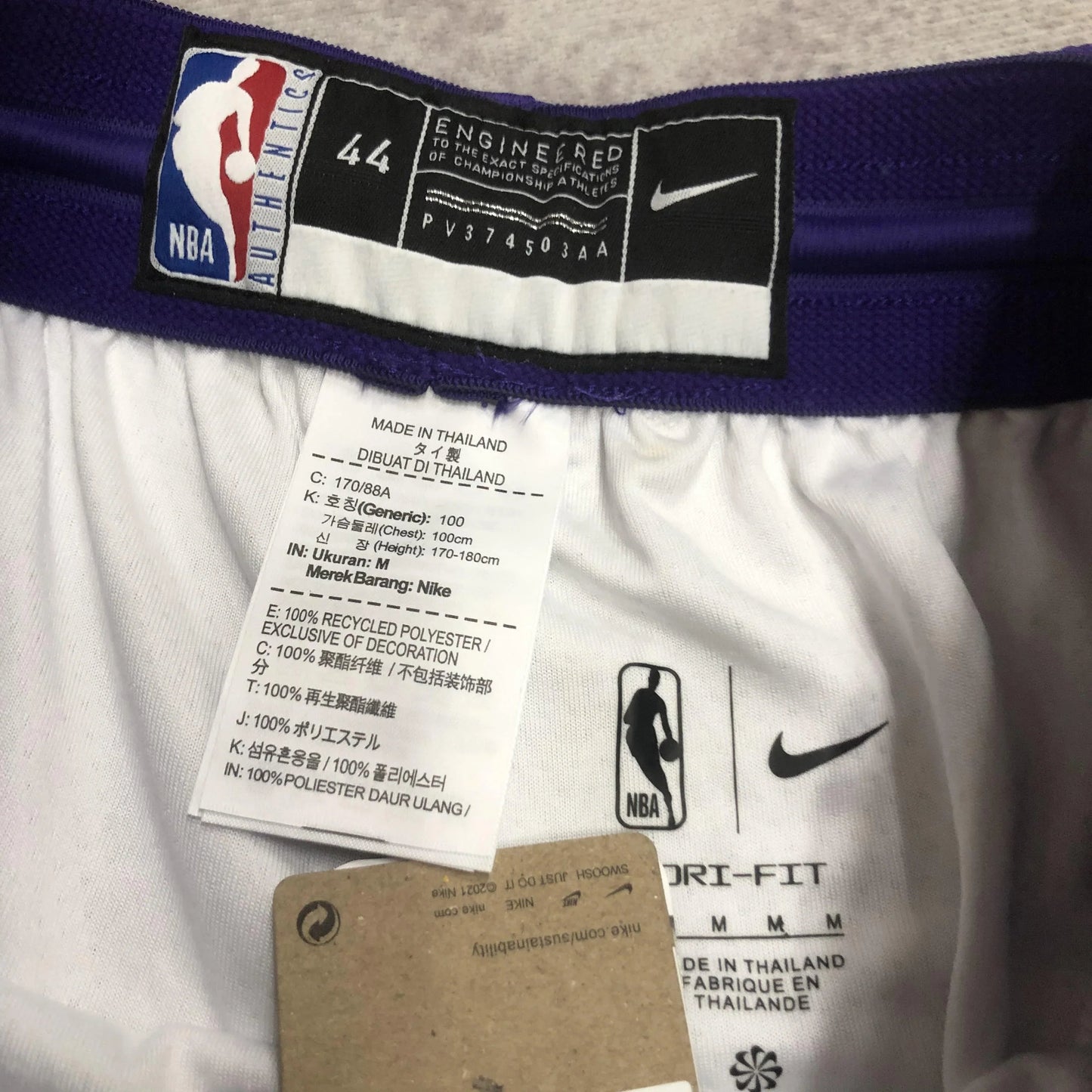 Los Angeles Lakers City Edition Shorts 22/23