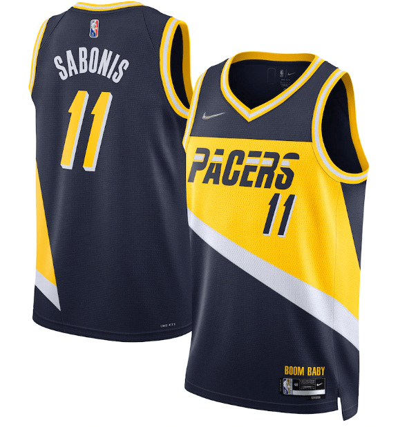 Indiana Pacers City Edition Diamante 75th Jersey