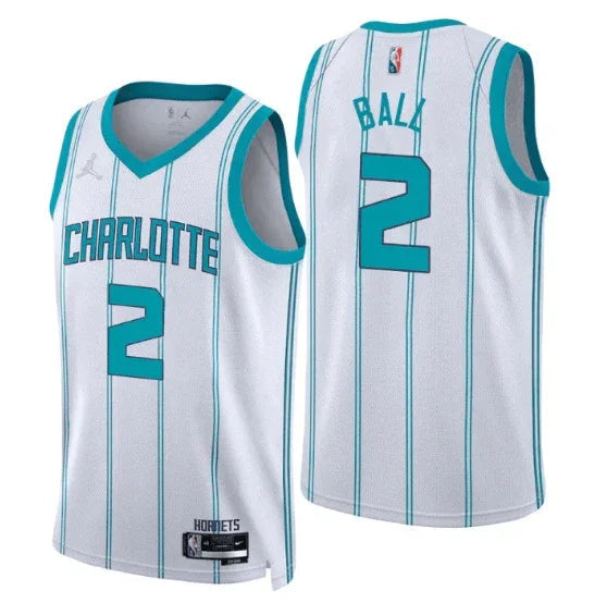 Charlotte Hornets Association Edition Diamante 75th Jersey
