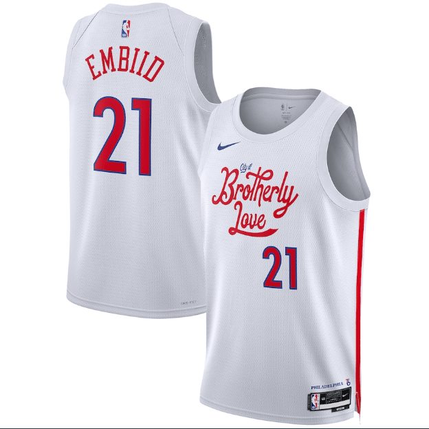Philadelphia 76ers City Edition 22/23 Jersey
