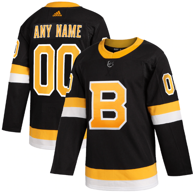 Boston Bruins Black Alternate Jersey