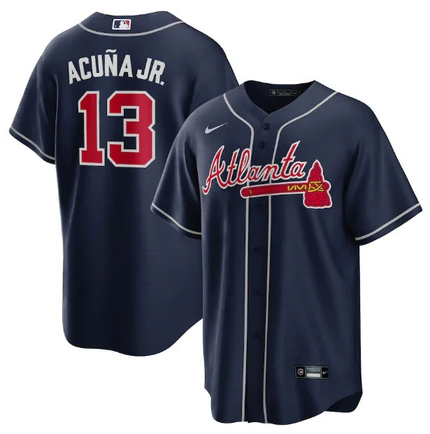 Atlanta Braves Blue Jersey