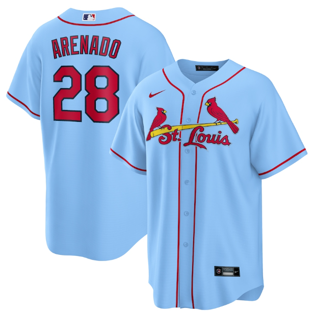 Saint Louis Cardinals Blue Jersey
