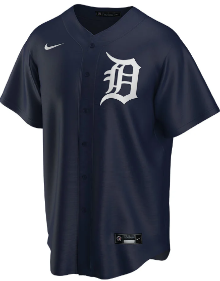 Detroit Tigers Blue Jersey