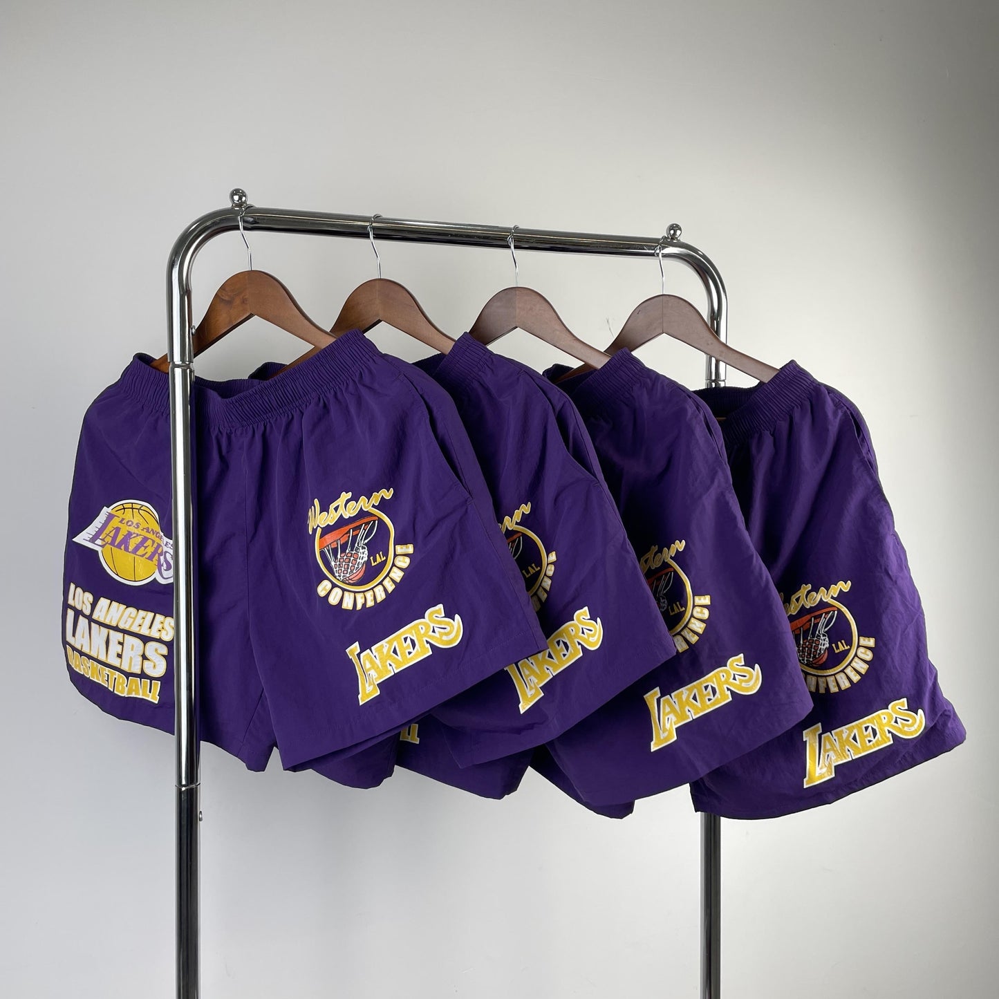 Los Angeles Lakers Mitchell & Ness Woven Shorts